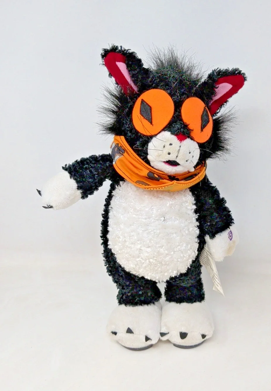 Gemmy Halloween Animated Dancing Black Cat Pitbulls I Know You Want Me Tested